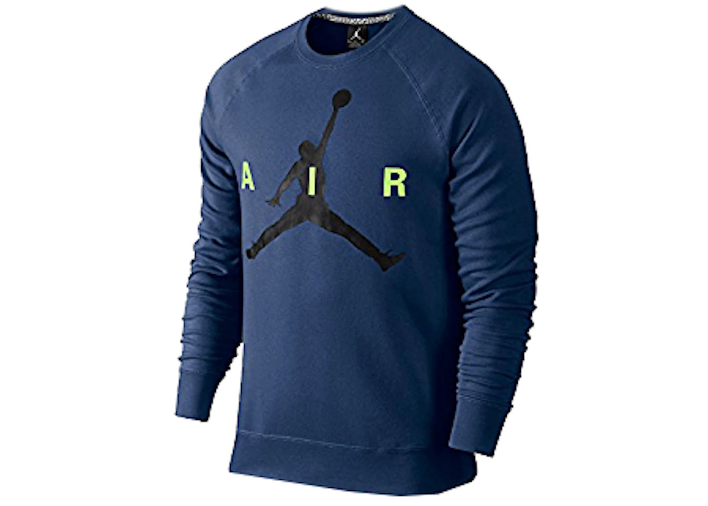 Jordan Jumpman Graphic Brushed Crewneck Blue/Green