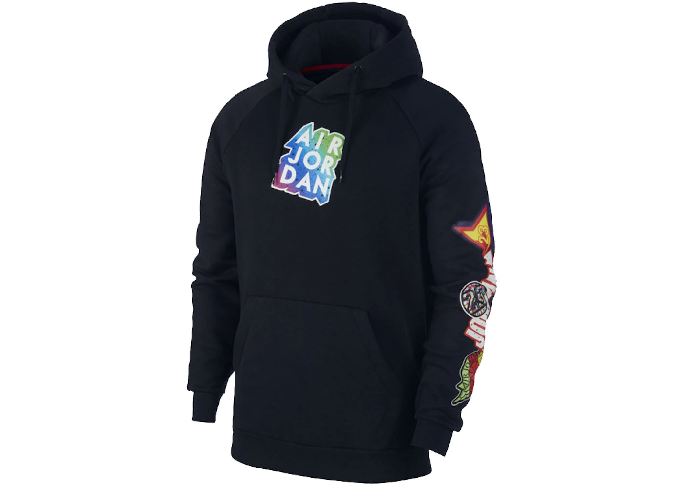 Jordan Jumpman Sticker Hoodie Black