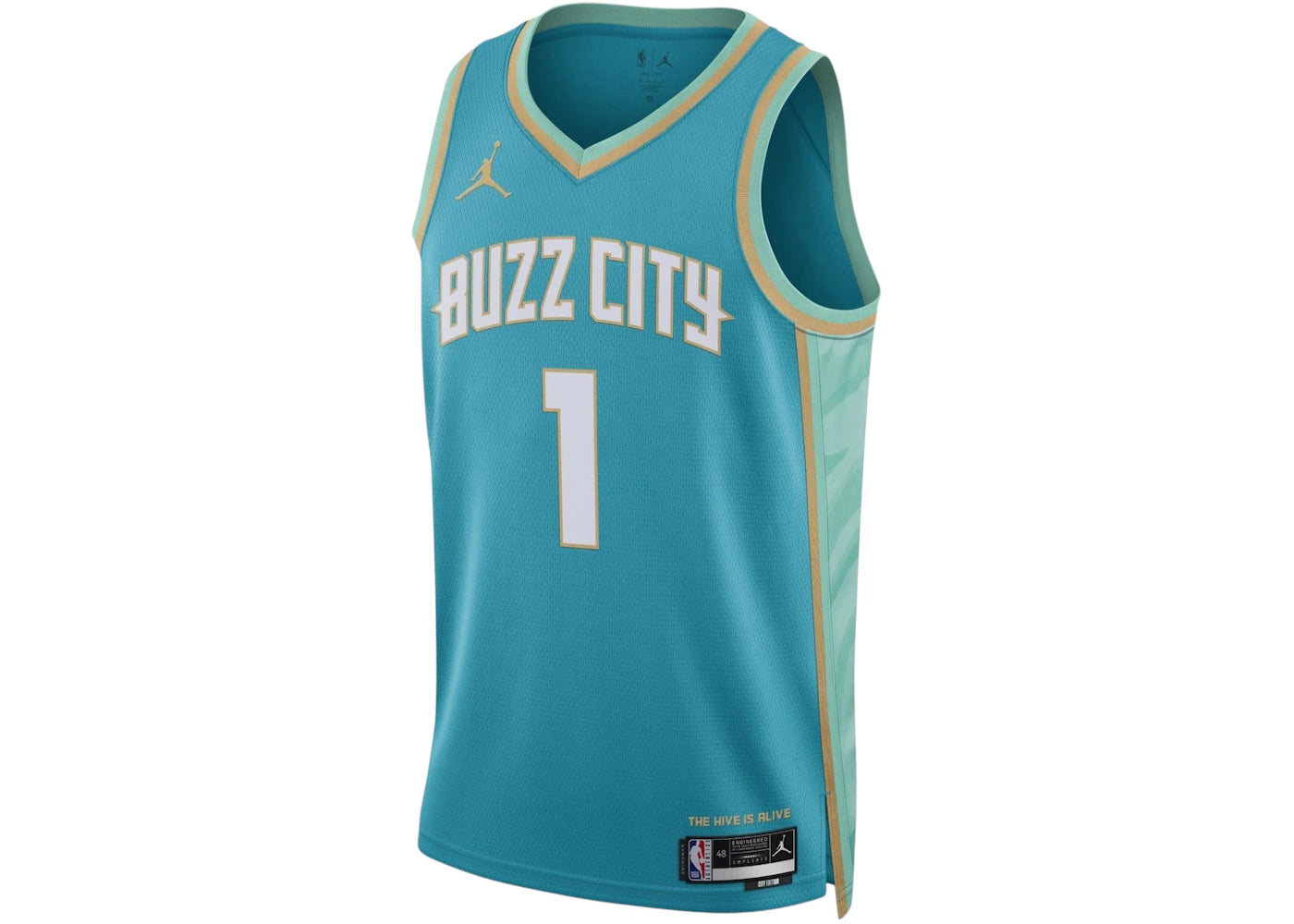 Jordan Lamelo Ball Hornets Buzz 2023 Jersey Blue