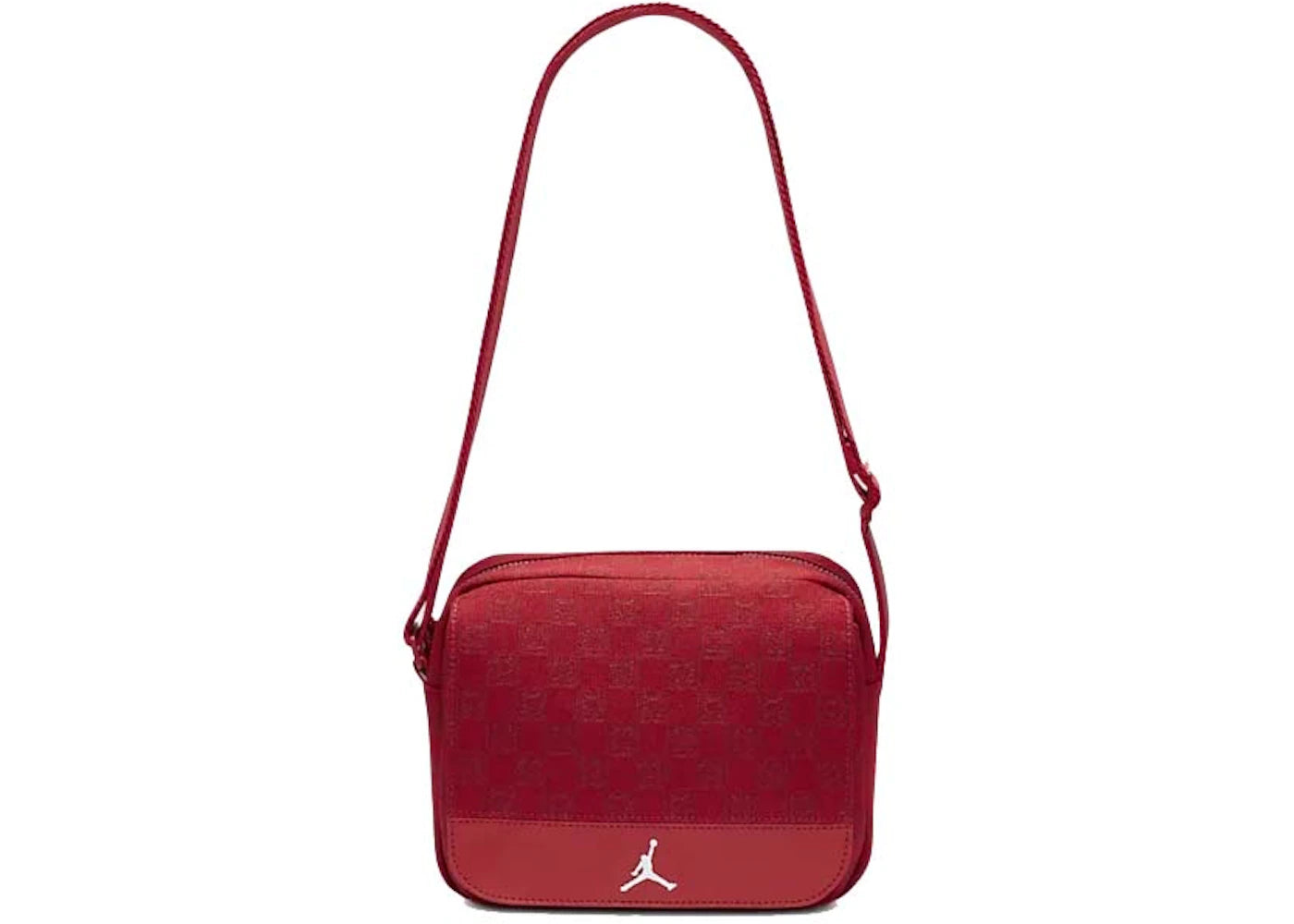 Jordan Monogram Crossbody Red