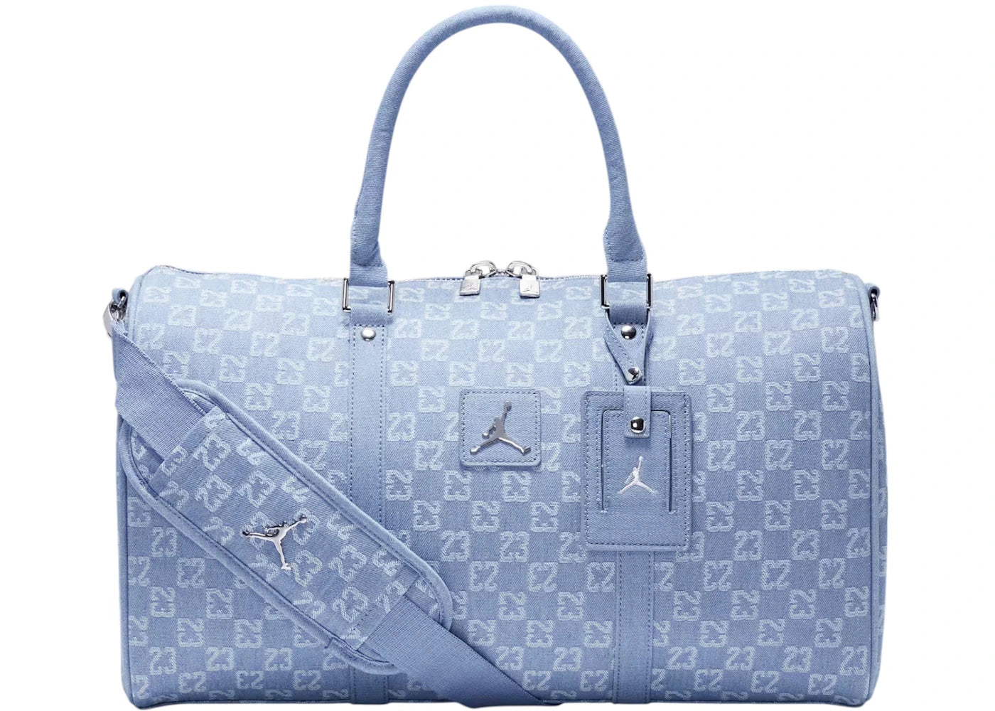 Jordan Monogram Duffel 25L Bag Denim