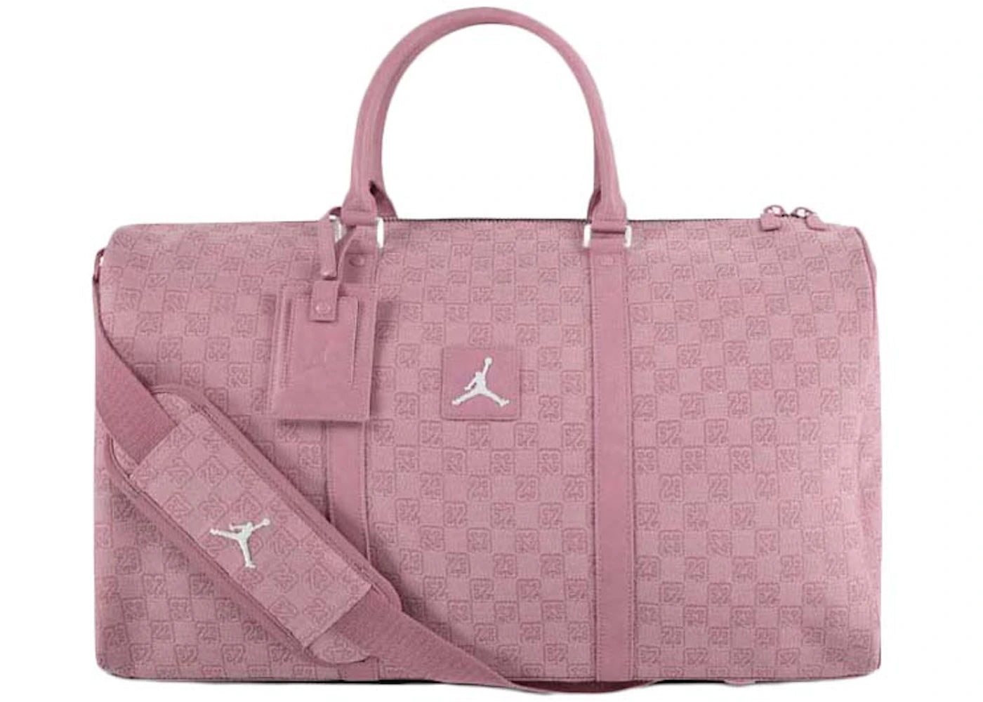 Jordan Monogram Duffle (40L) Pink Glaze