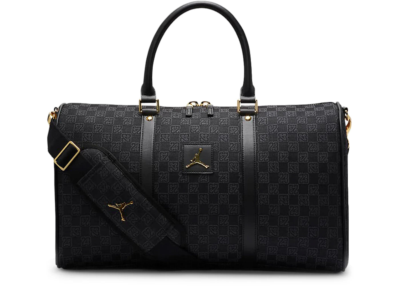 Jordan Monogram Duffle Bag Black