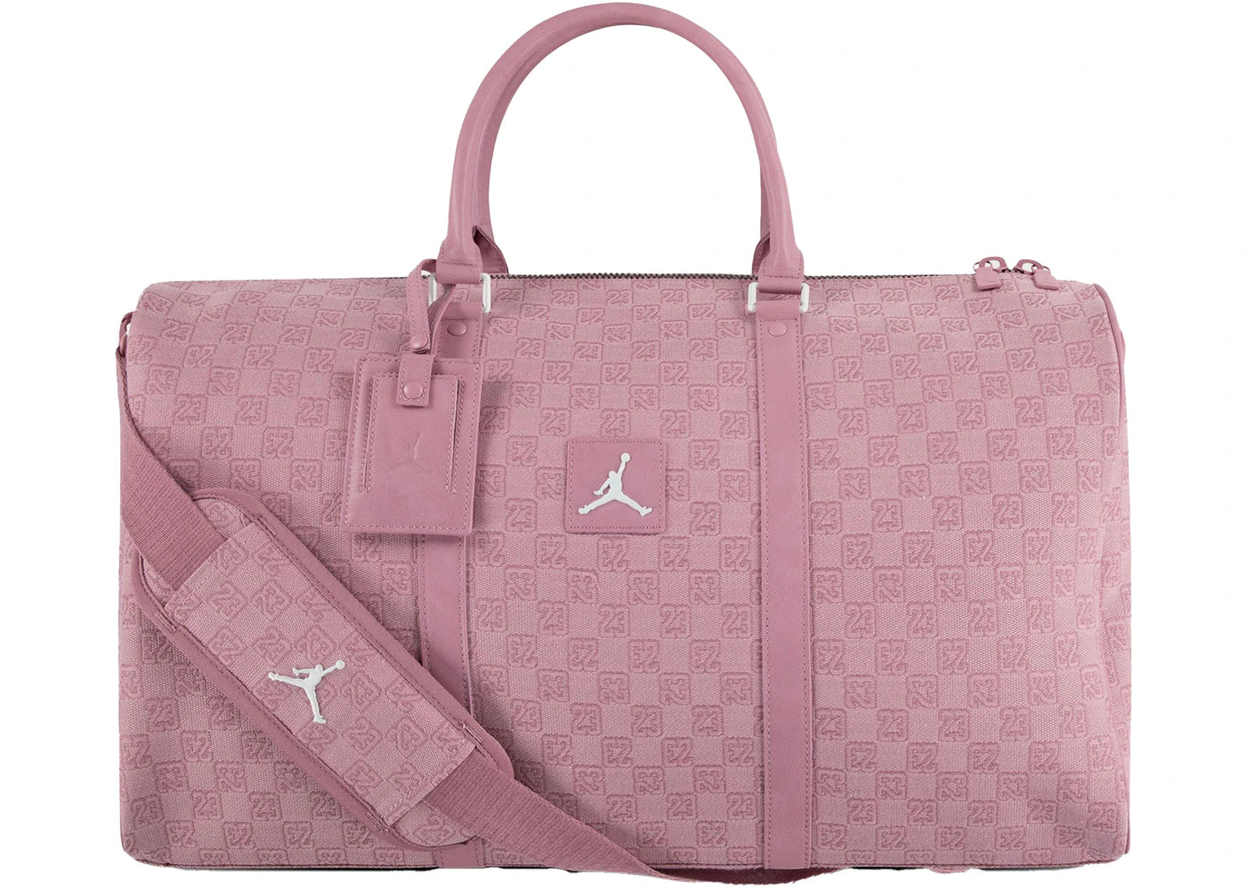 Jordan Monogram Duffle Bag Pink