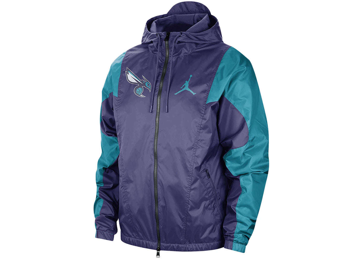 Jordan NBA Charlotte Hornets Courtside Statement Edition Loose Fit Jacket Purple/Teal