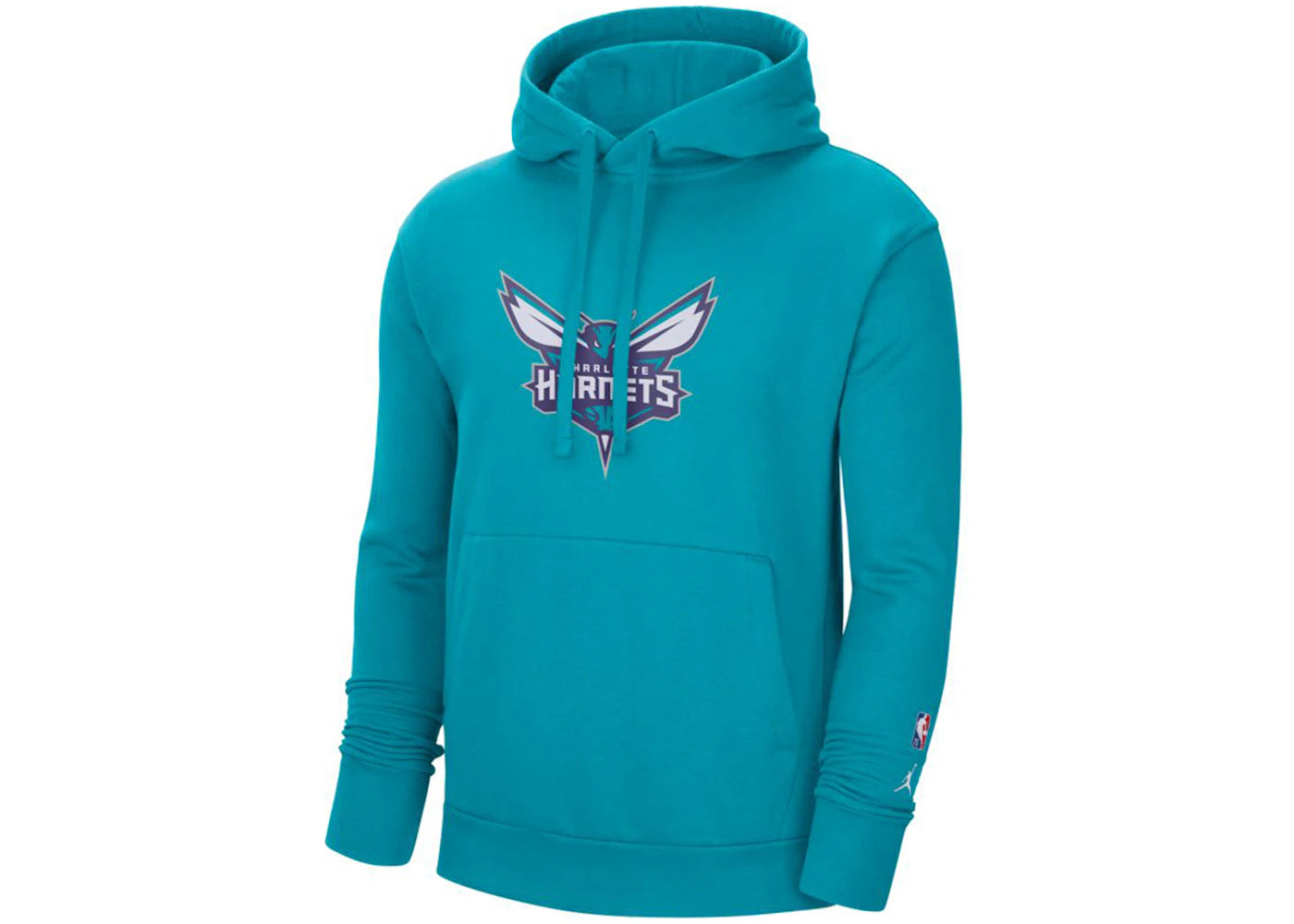 Jordan NBA Charlotte Hornets Essential Fleece Pullover Hoodie Teal