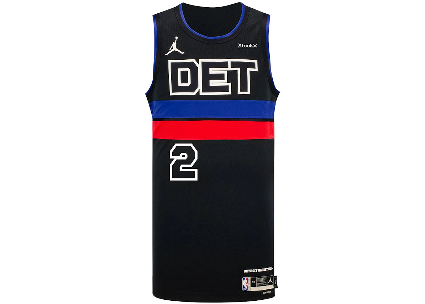 Jordan NBA Detroit Pistons Cade Cunningham Statement Swingman 2024/25 Jersey Black