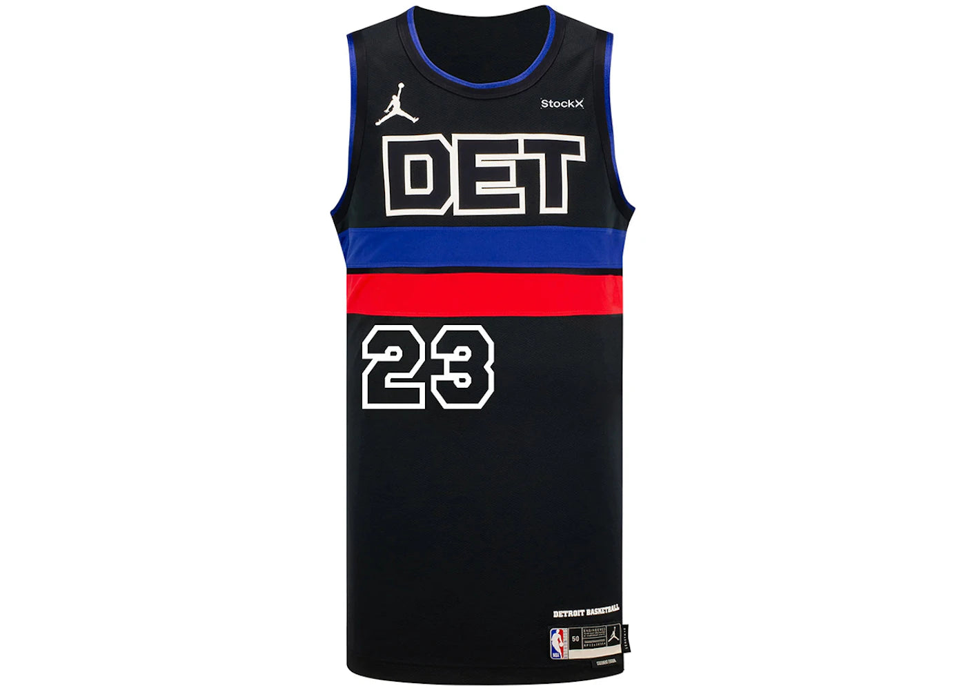 Jordan NBA Detroit Pistons Jaden Ivey Statement Swingman 2024/25 Jersey Black