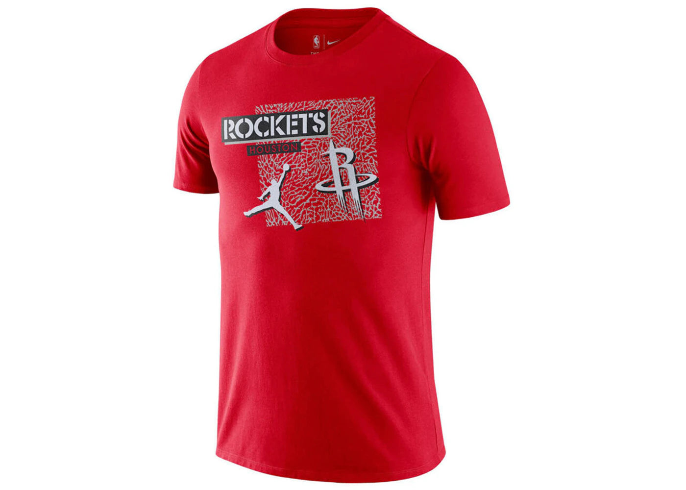 Jordan NBA Huston Rockets Essential Statement Dri-Fit T-shirt Red