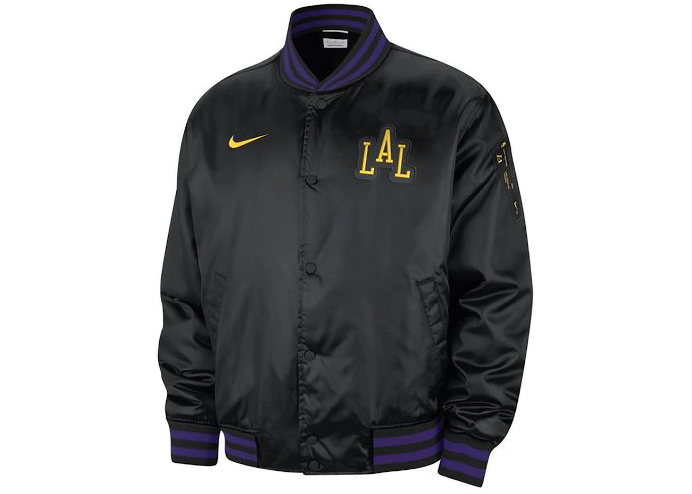 Jordan NBA Los Angeles Lakers City Edition Winter Jacket Black