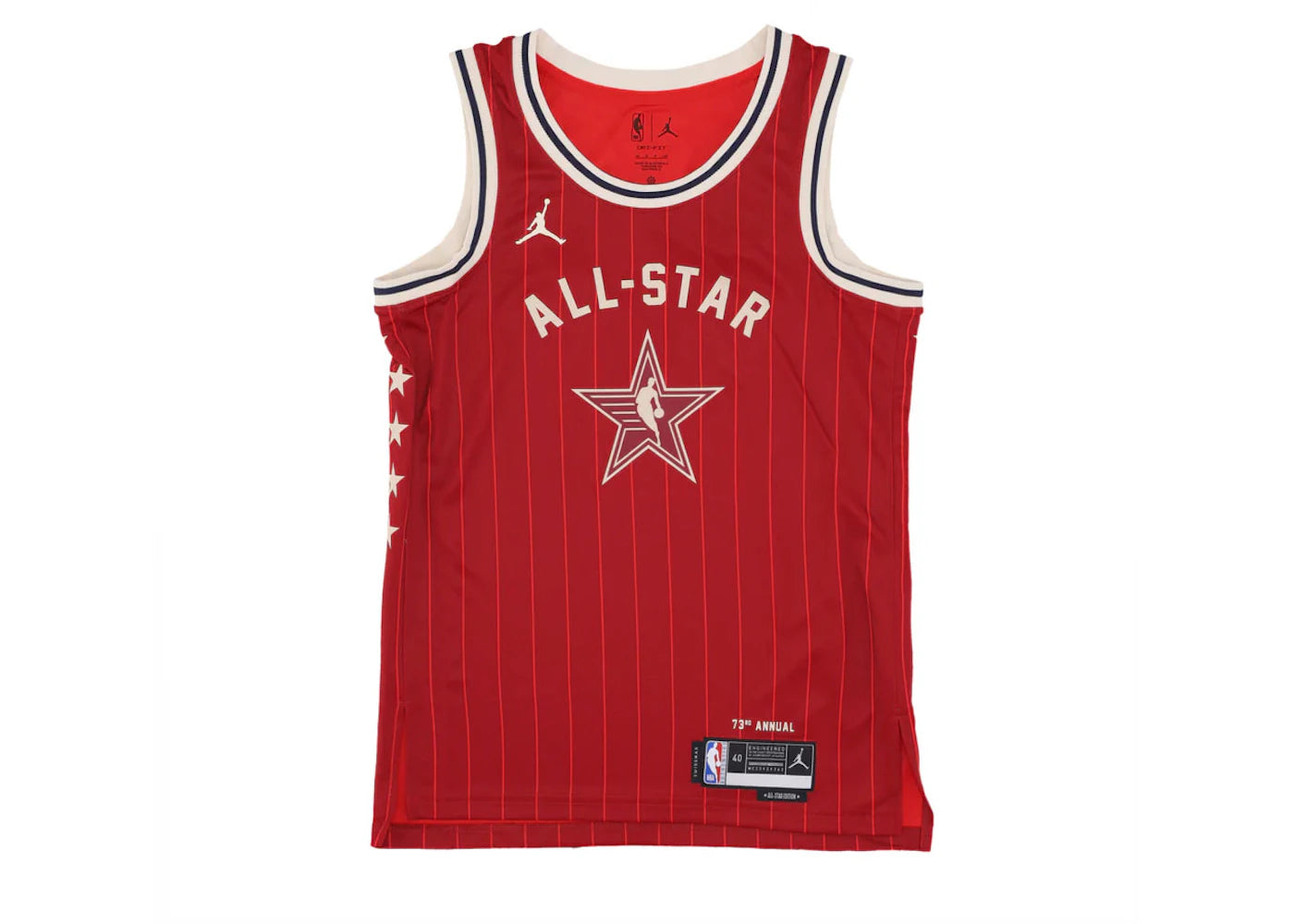 Jordan NBA Luka Doncic All Star Dri-Fit Jersey Red
