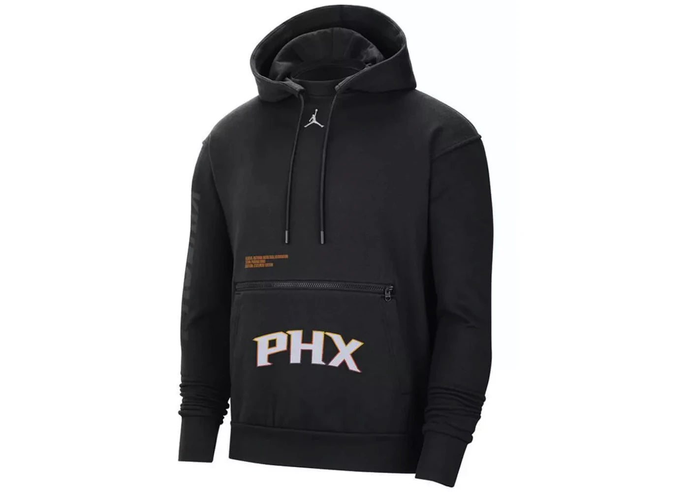 Jordan NBA Phoenix Suns Courtside Statement Edition Fleece Loose Fit Hoodie Black