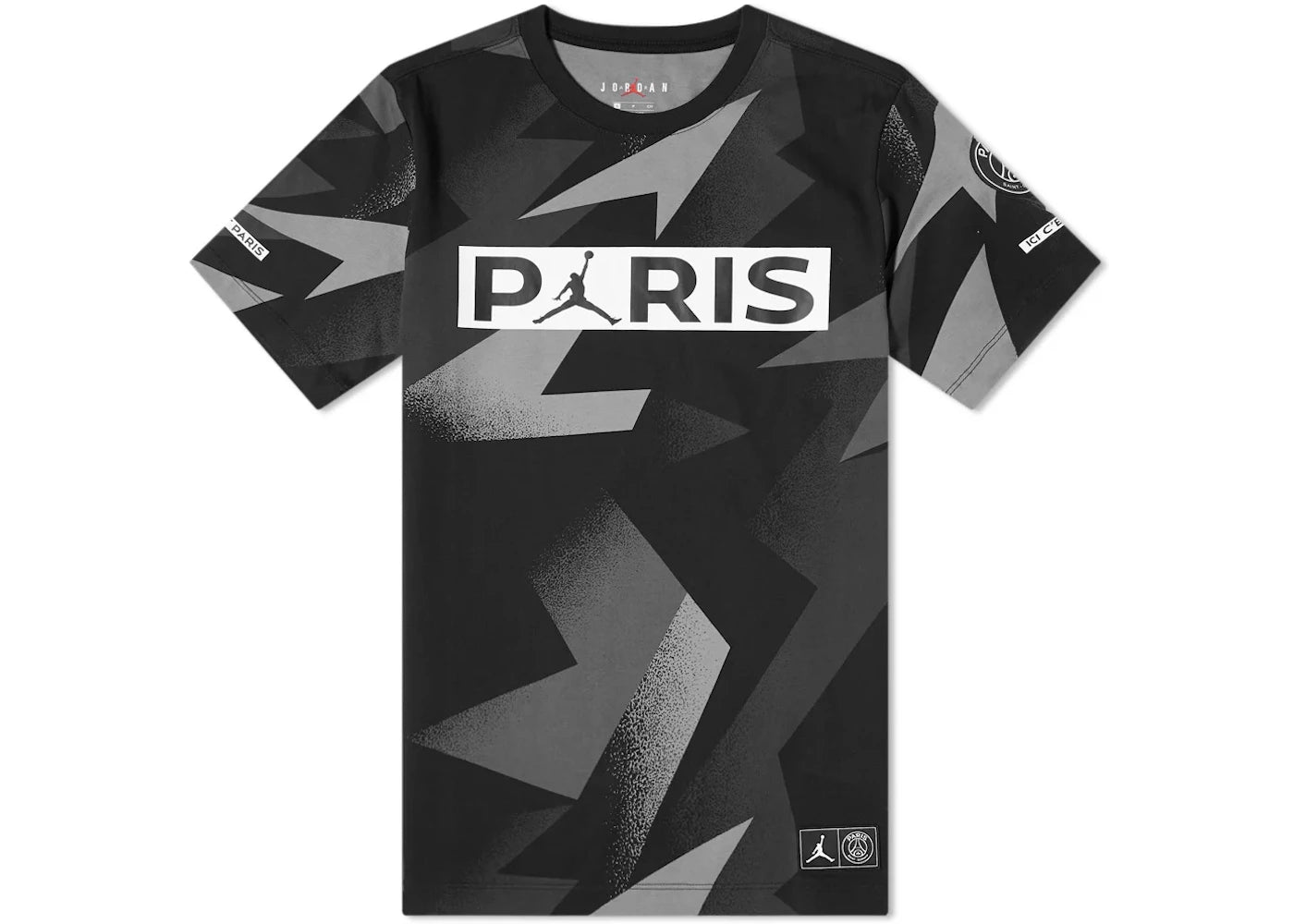 Jordan PSG Jock Tag T-shirt Black