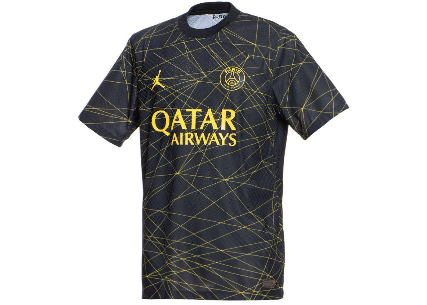 Jordan Paris Saint-Germain 2022/23 Match Force Jersey Black/Tour Yellow