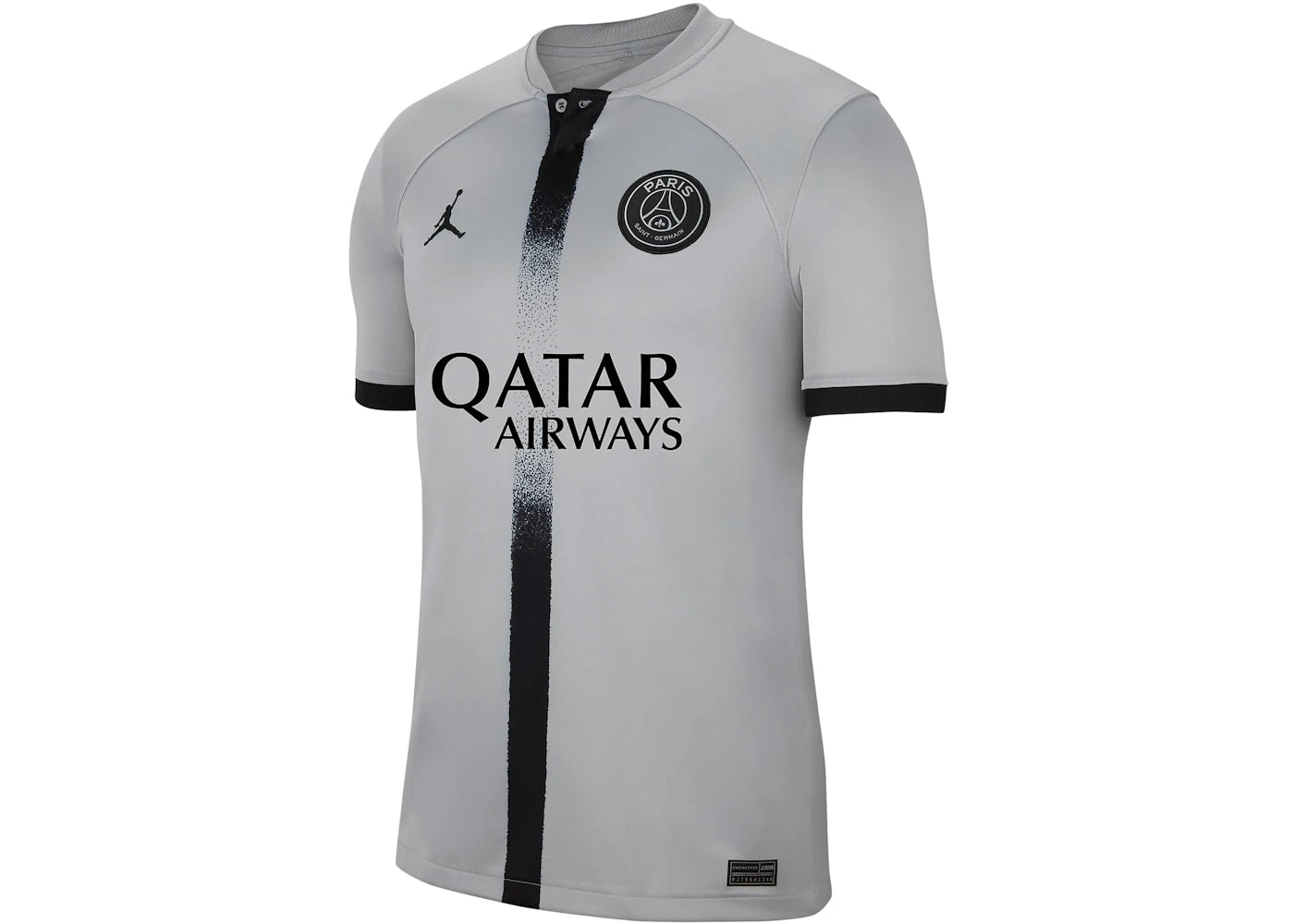 Jordan Paris Saint-Germain 2022/23 Stadium Away Jersey Light Smoke Grey