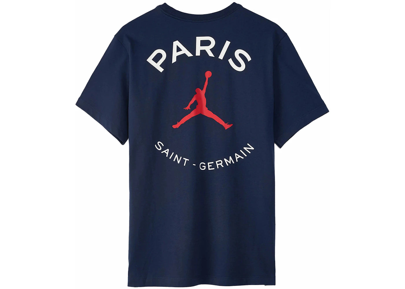 Jordan Paris Saint-Germain Logo T-Shirt Blue