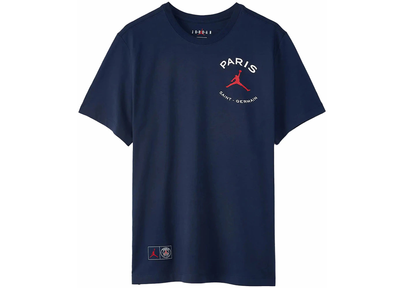 Jordan Paris Saint-Germain Logo T-Shirt Blue