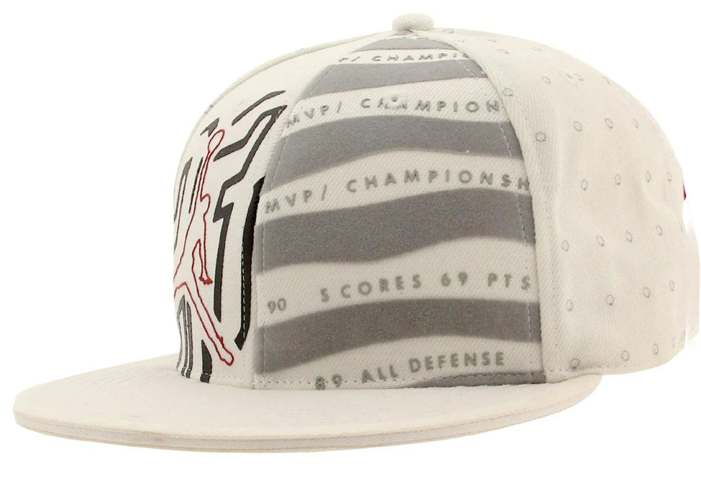 Jordan Retro 10 Fitted Cap White