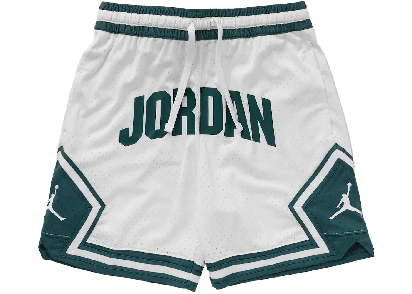 Jordan Sport Diamond Dri-Fit Shorts White/Dark Green