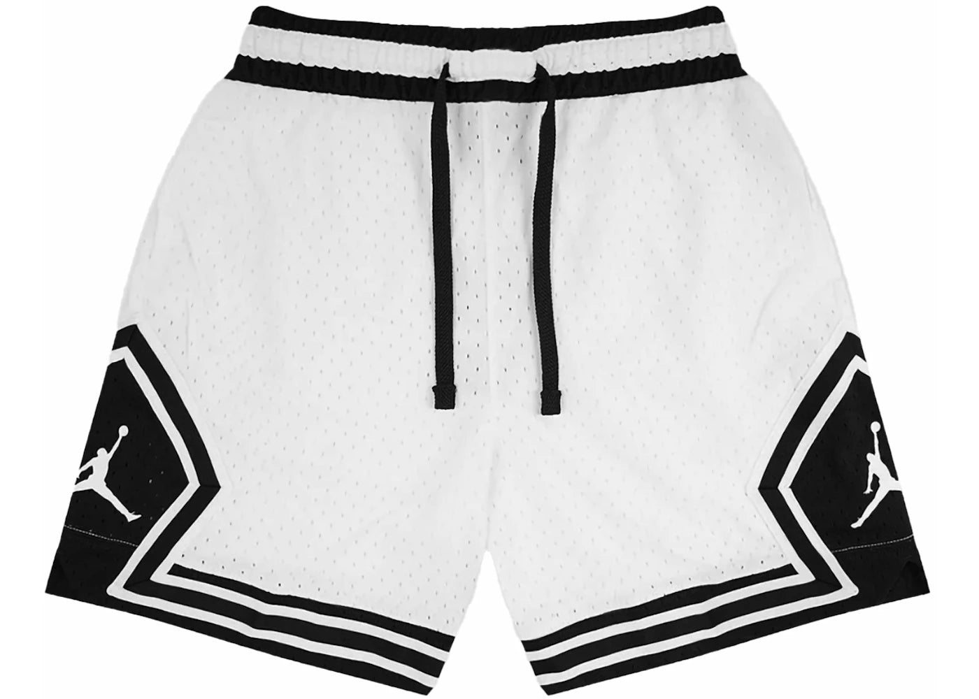 Jordan Sport Diamond Dri-Fit Shorts White