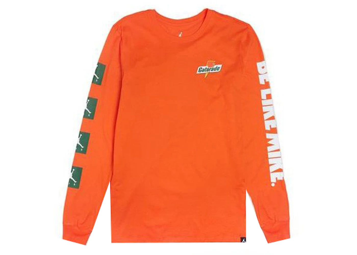 Jordan Sportswear Be Like Mike Tee Orange/Safety Orange