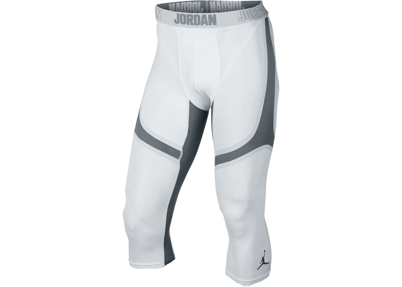 Jordan Stay Compression 3/4 Tights White/Wolf Grey