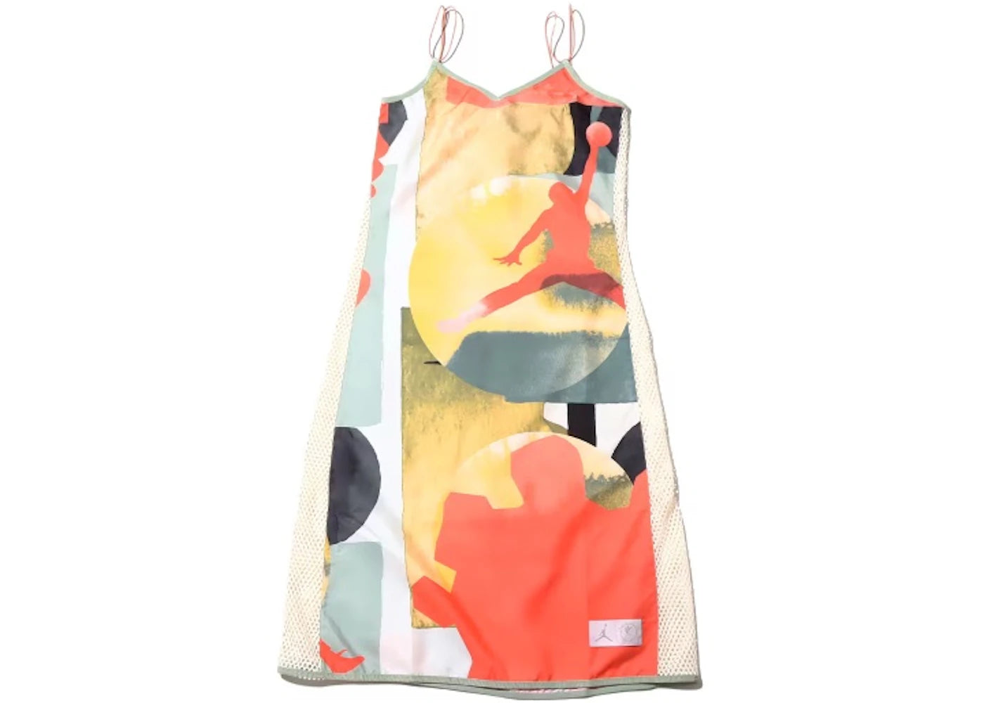 Jordan Womens Bephies Beauty Supply Slip Dress College Grey/Lt Wild Mango