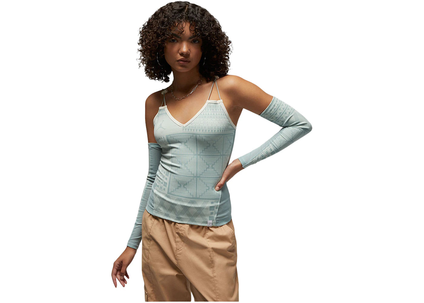 Jordan Womens Bephies Beauty Supply Tank Top Dusty Sage