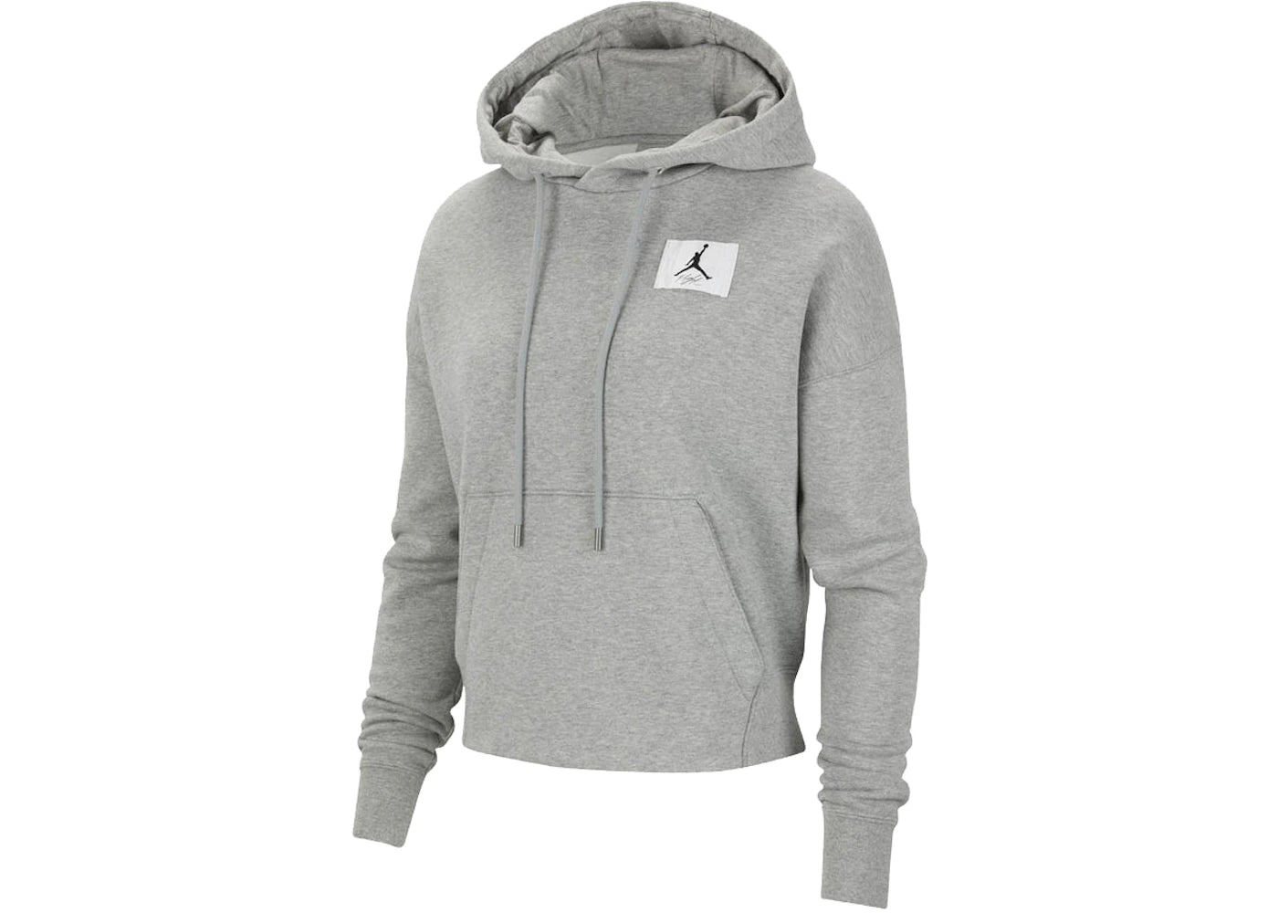 Jordan Womens Flight Hoodie Dark Grey Heather