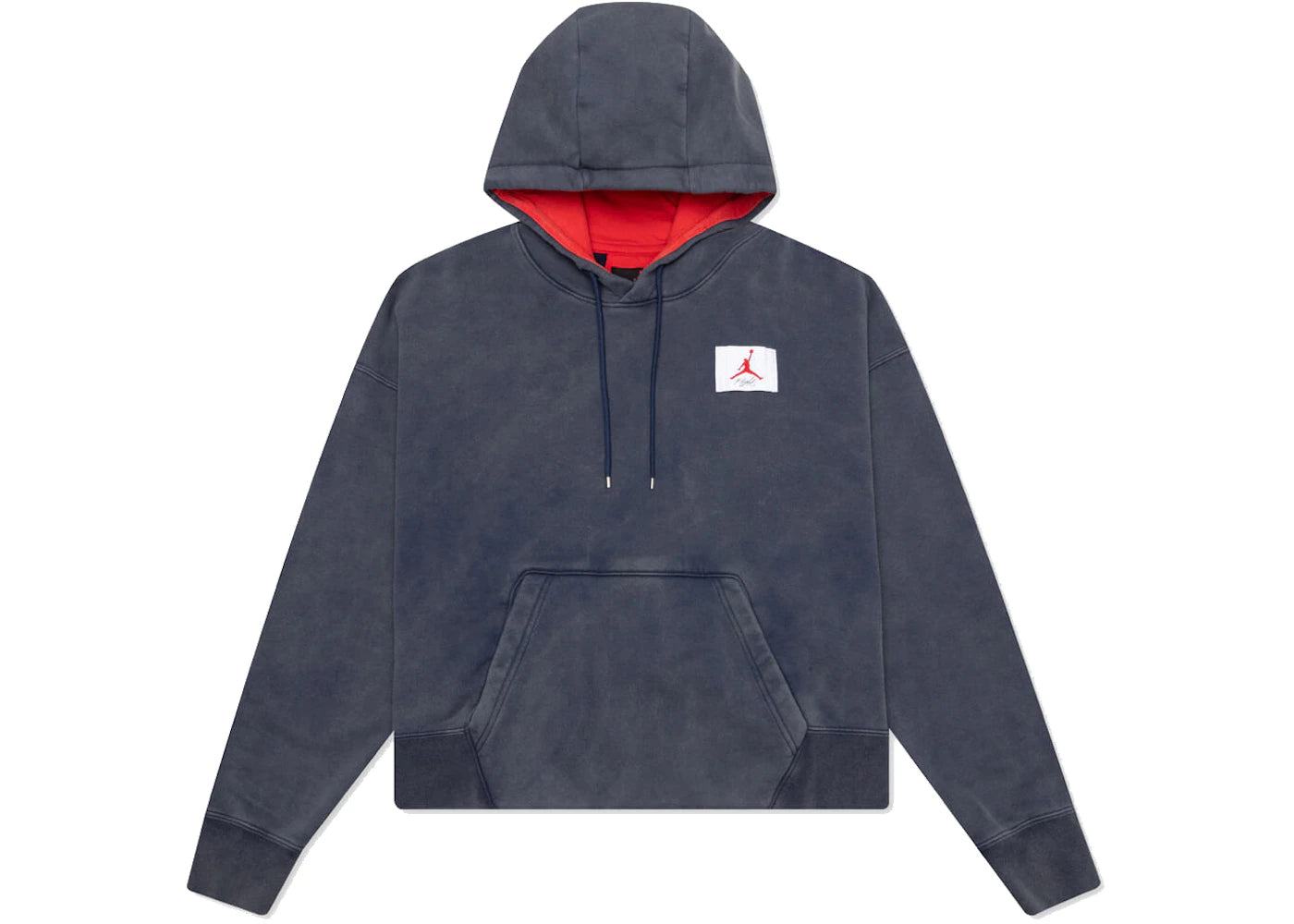 Jordan Womens Flight Hoodie Midnight Navy/University Red