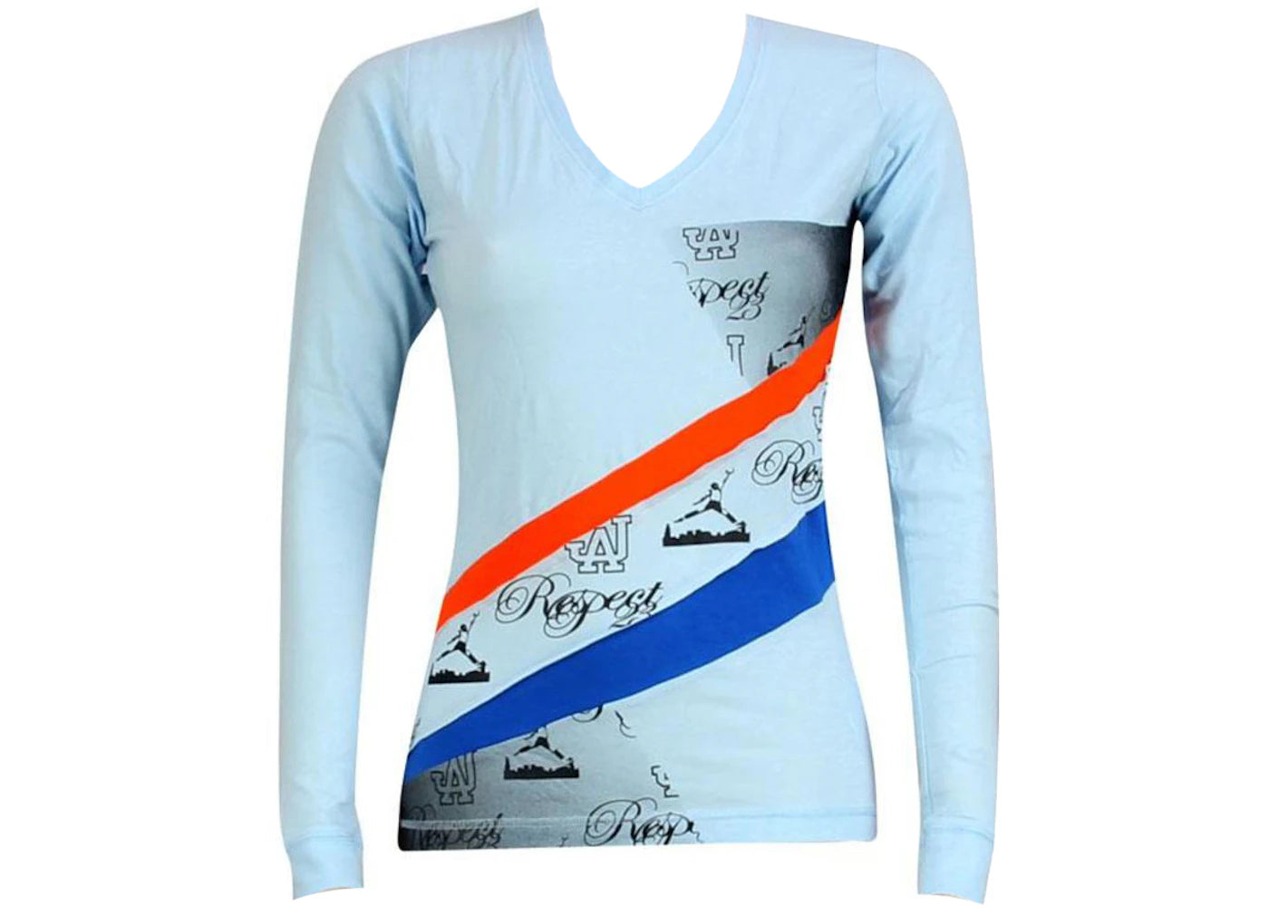 Jordan Womens Retro 8 L/S Tee Blue