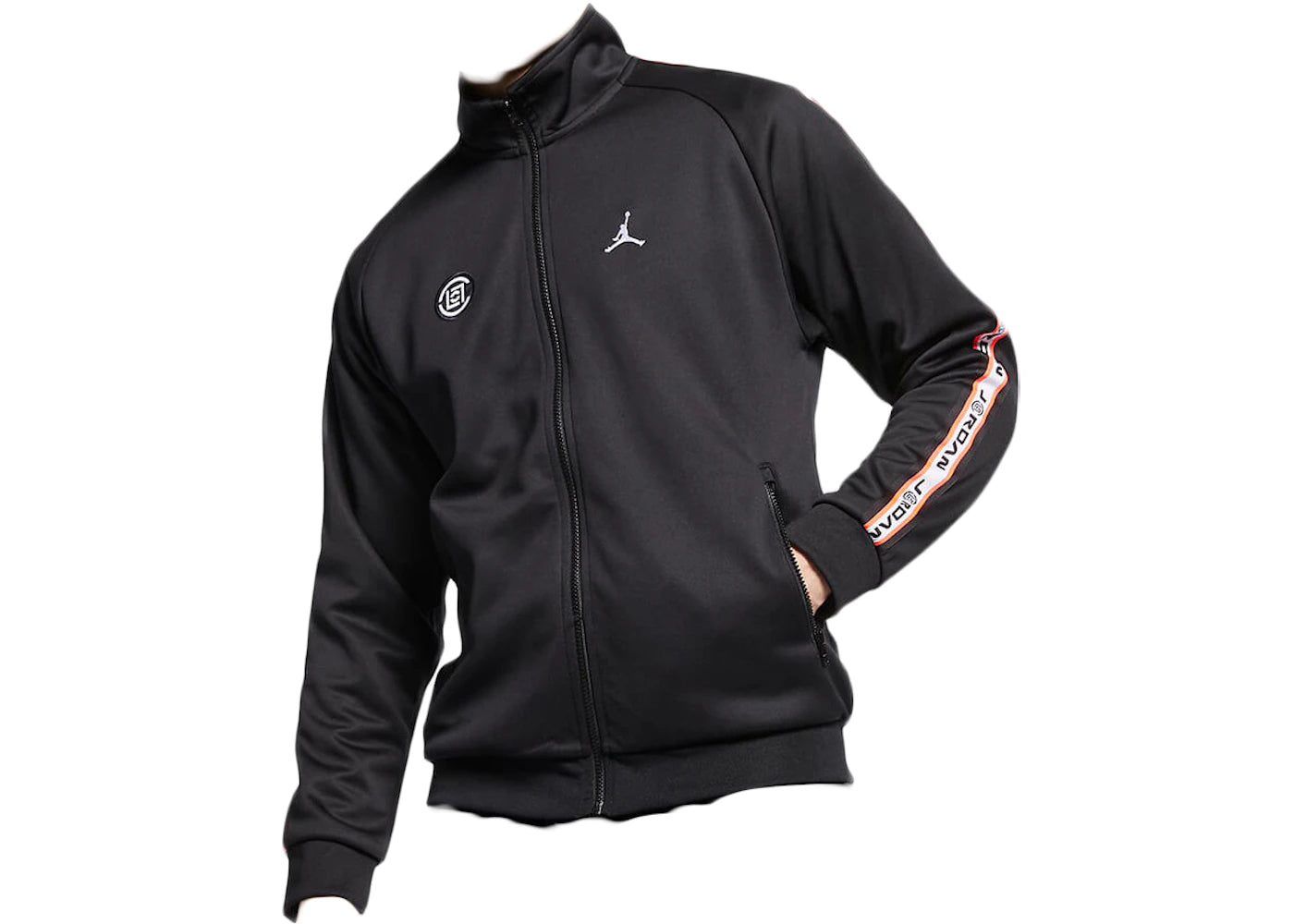 Jordan X CLOT NRG Zip Up Jacket Black/White/Red