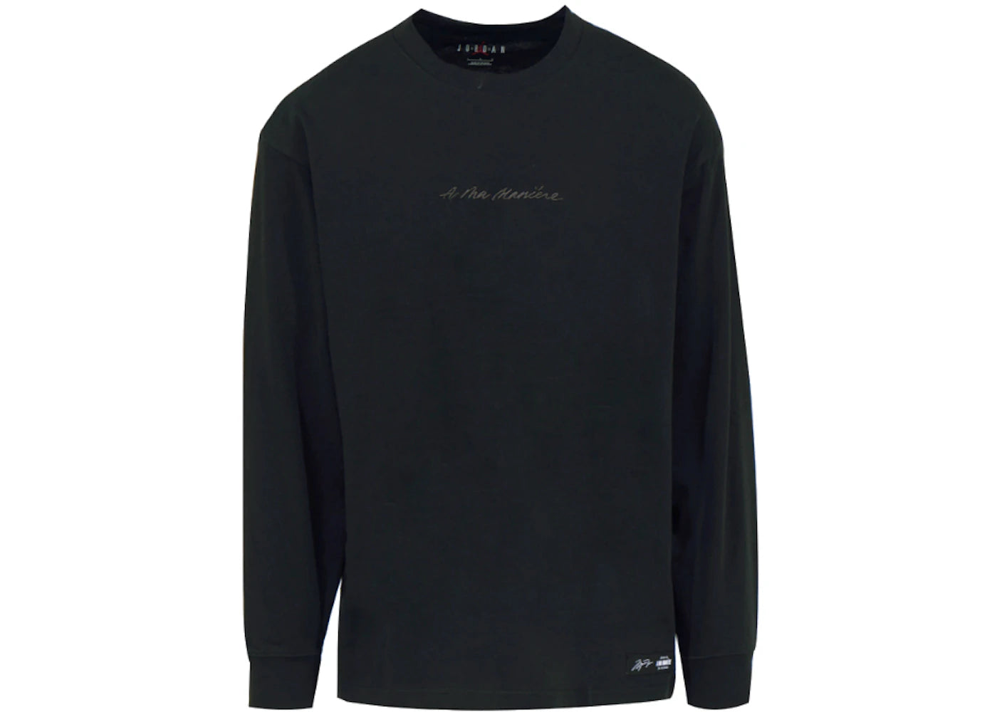 Jordan x A Ma Maniere L/S Tee (Asia Sizing) Black