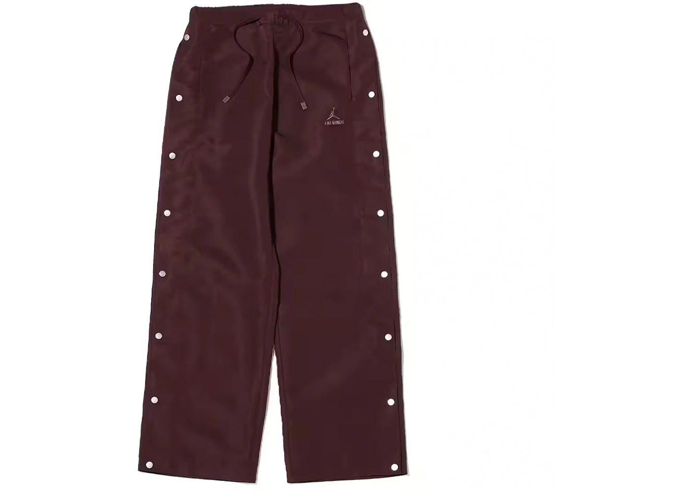 Jordan x A Ma Maniere Snap Pant Mahogany