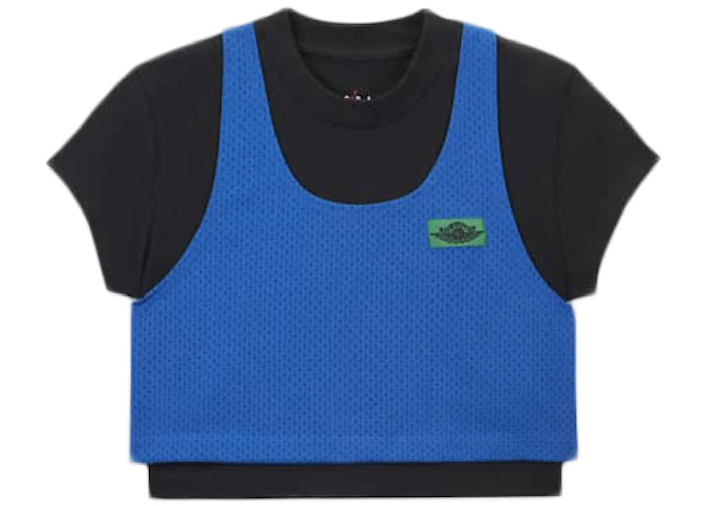 Jordan x Aleali May Layered Top Black/Blue
