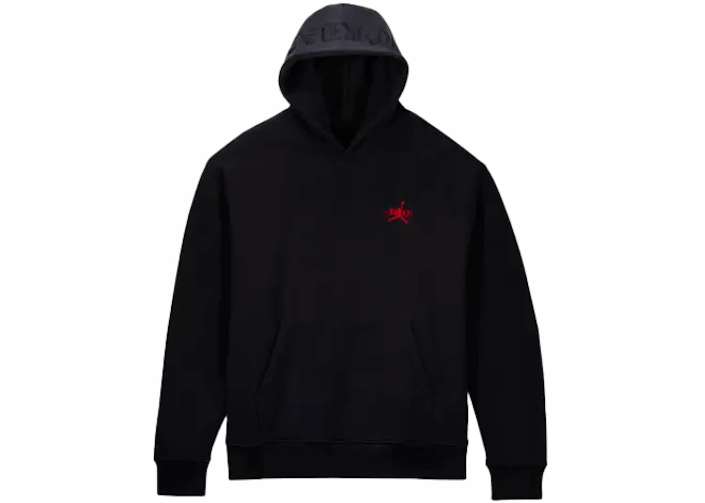 Jordan x Awake NY Fleece Hoodie Black/Sail/University Red