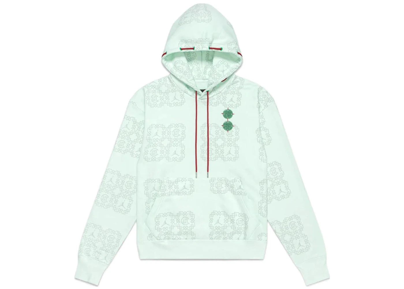 Jordan x CLOT Fleece Hoodie Barely Green
