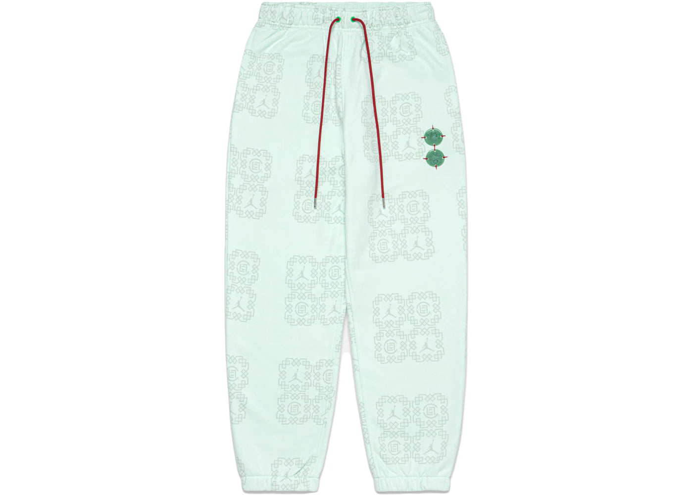 Jordan x Clot Jade Fleece Sweatpants Barely Green