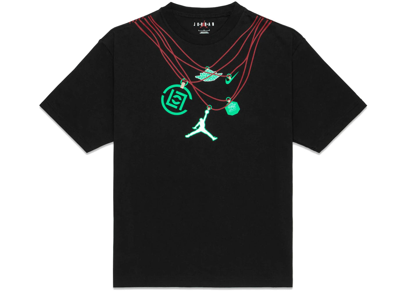 Jordan x Clot Jade T-Shirt Black