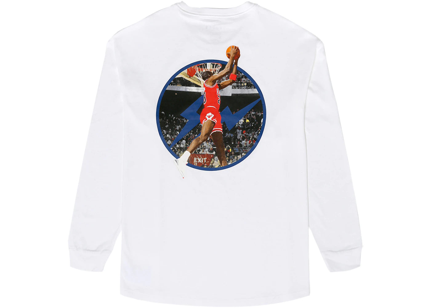Jordan x Fragment L/S T-shirt Platinum Tint