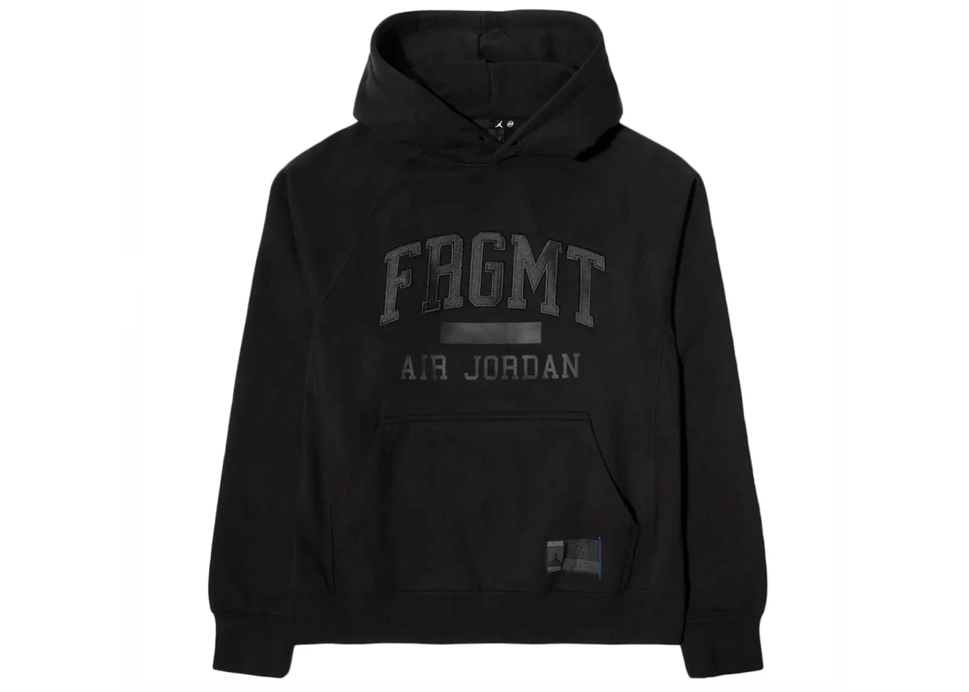 Jordan x Fragment Pullover Hoodie Black/Reflective Silver