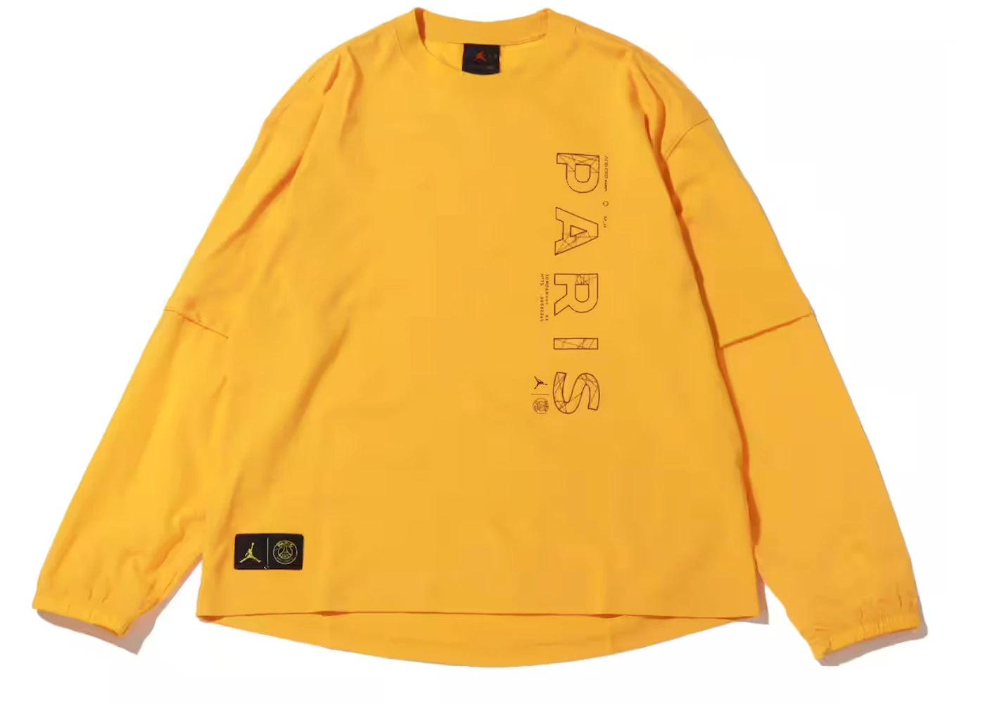 Jordan x Paris Saint-Germain L/S T-shirt (Asia Sizing) Taxi/Black