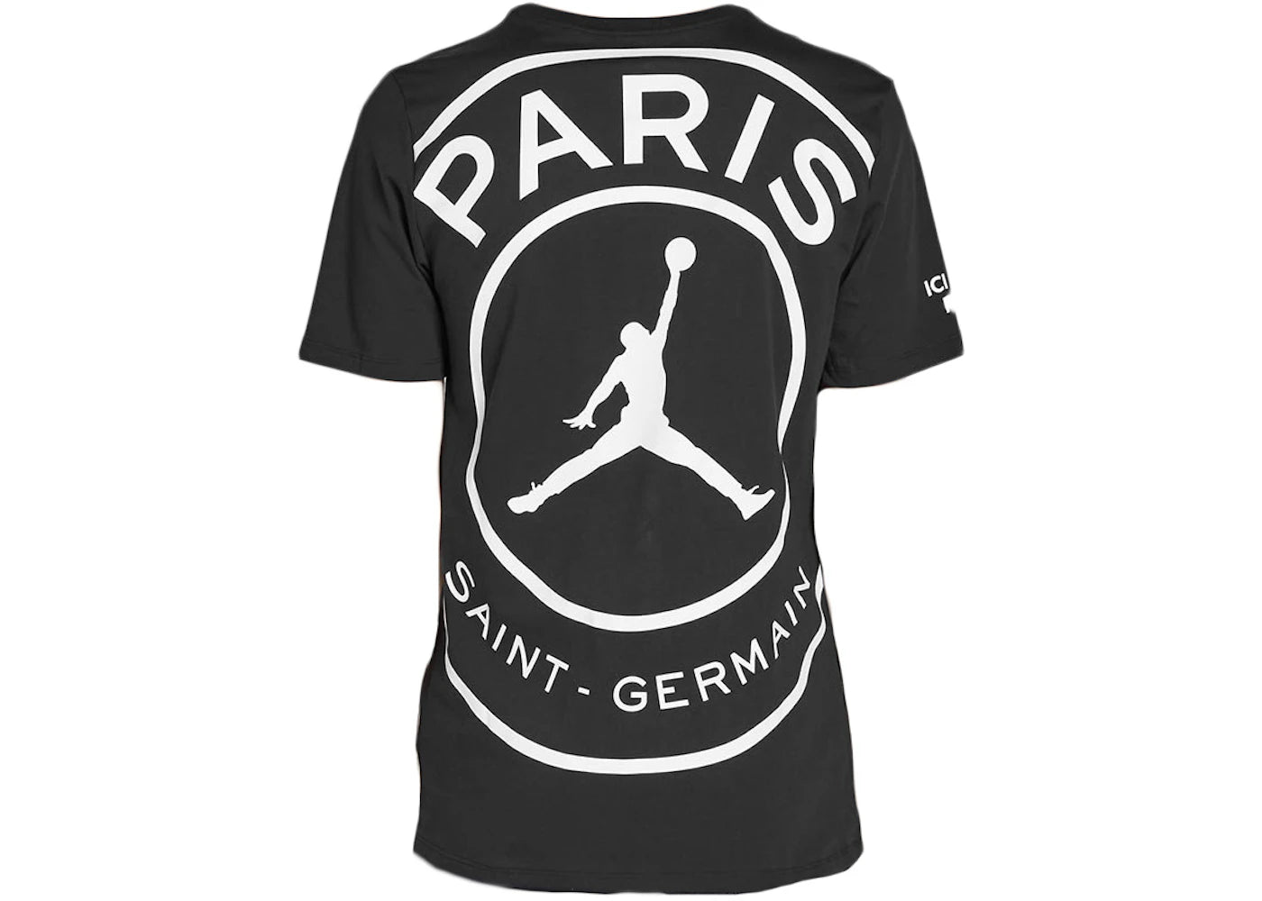 Jordan x Paris Saint-Germain Logo T-shirt Black/White