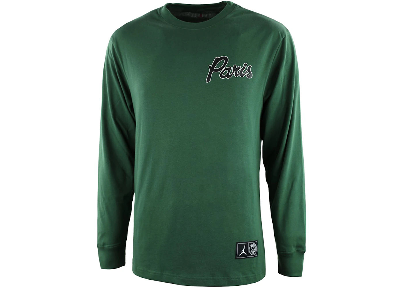 Jordan x Paris Saint-Germain Long-Sleeve T-Shirt Noble Green