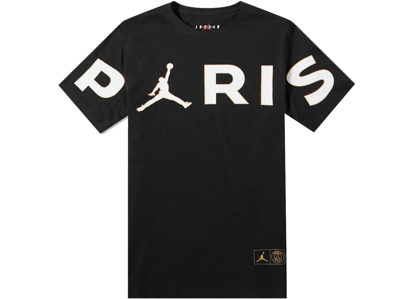 Jordan x Paris Saint-Germain Wordmark Tee Black