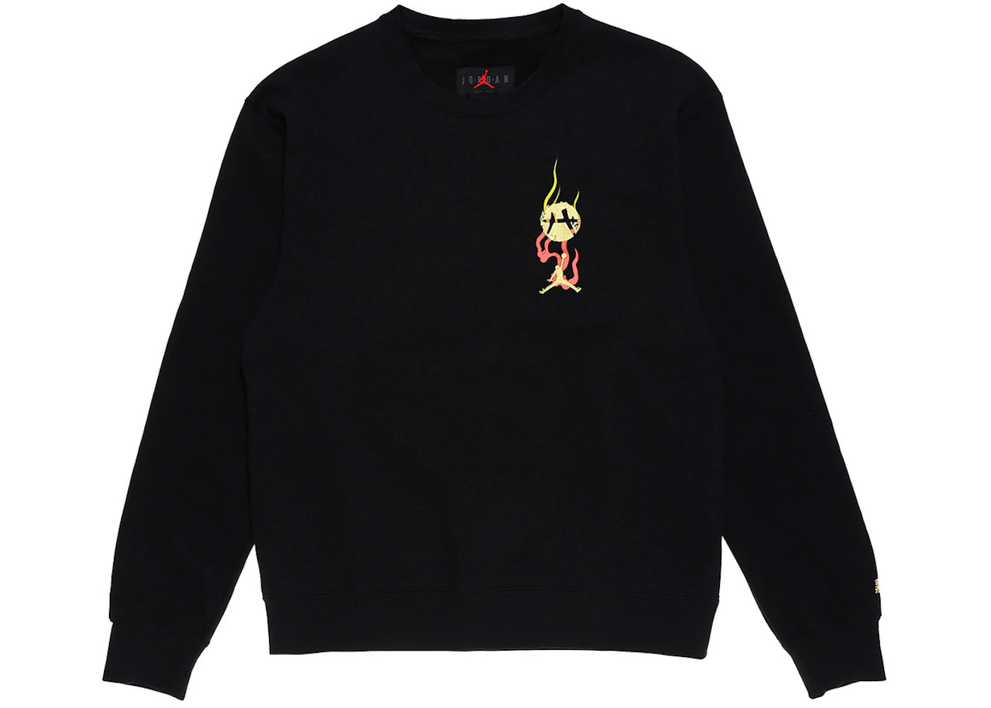 Jordan x Rui Hachimura NTR Crew Sweatshirt (Asia Sizing) Black
