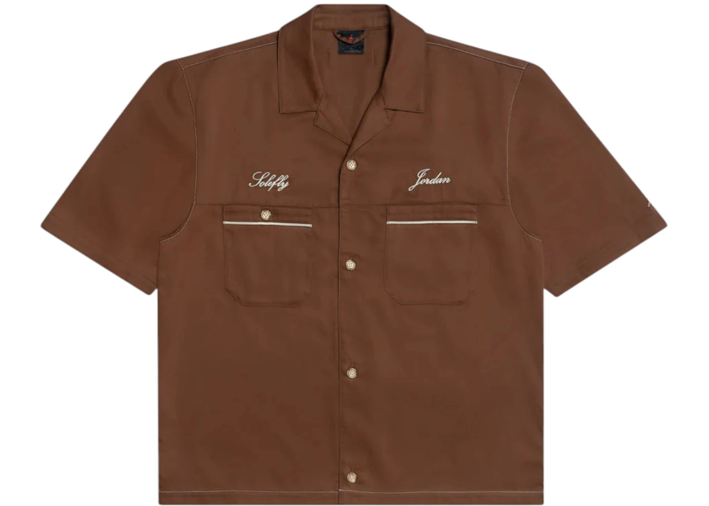 Jordan x SoleFly Barista Shirt Cacao Wow/Fossil