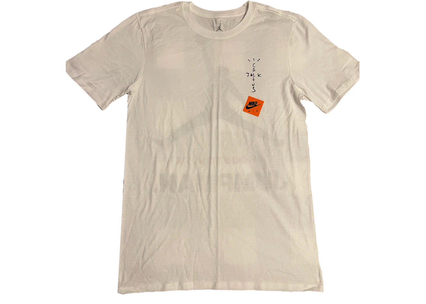 Jordan x Travis Scott Cactus Jack Houston Promo T-shirt White