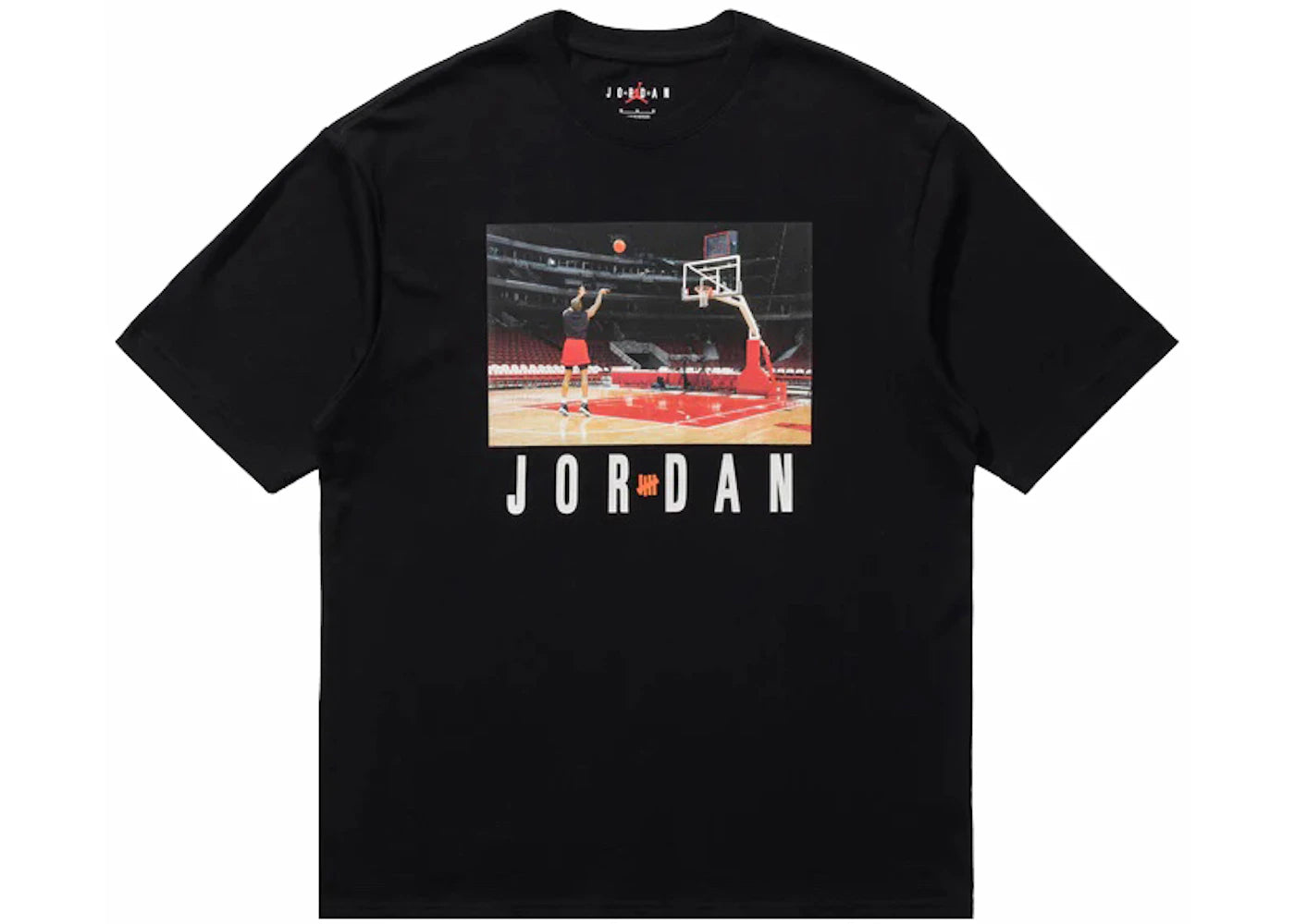 Jordan x Undefeated Free Throw Tee Black