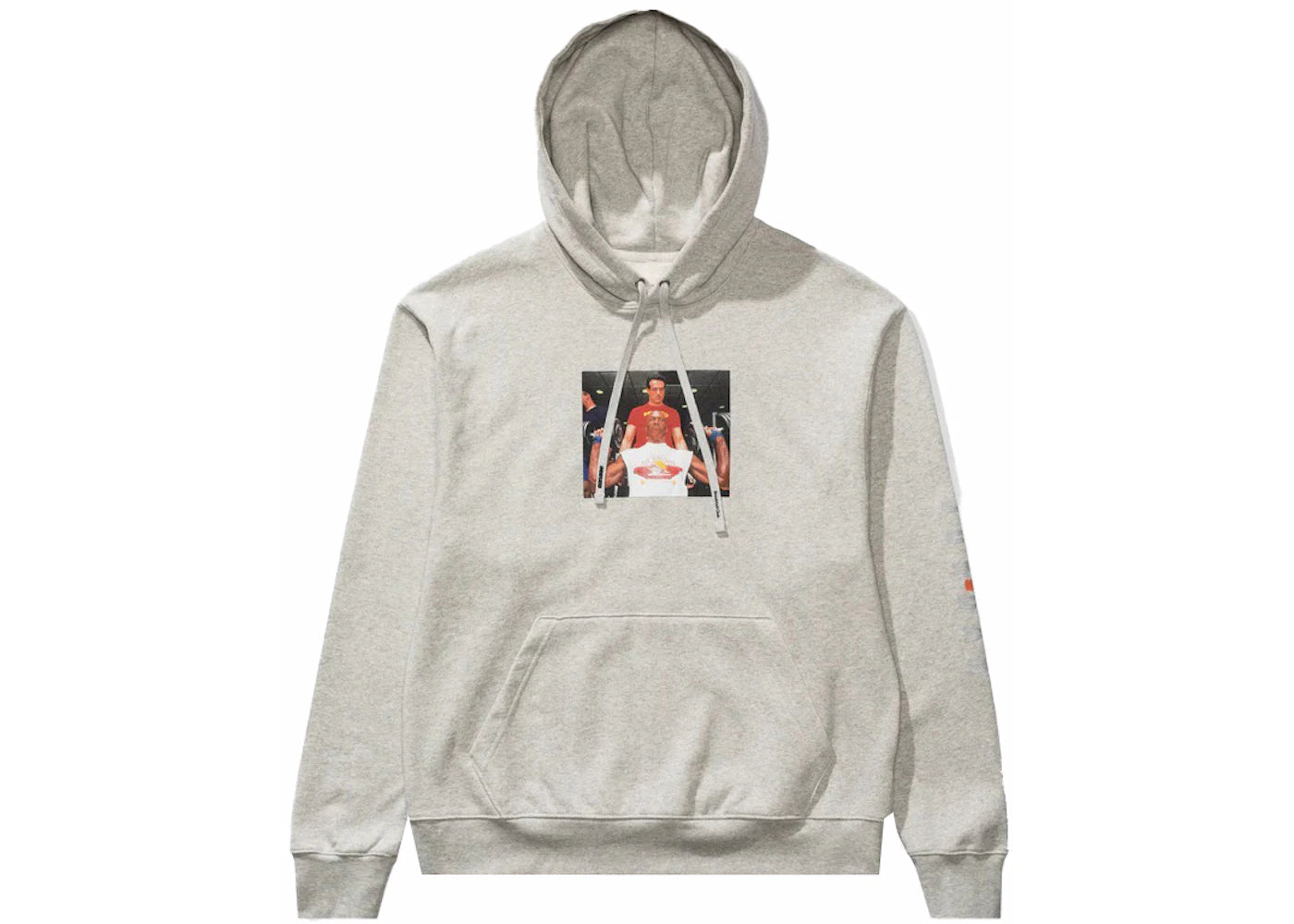 Jordan x Undefeated Weights Hoodie Heather Grey